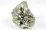 Gleaming, Pyritohedral Pyrite Crystal Cluster - Peru #238932-1